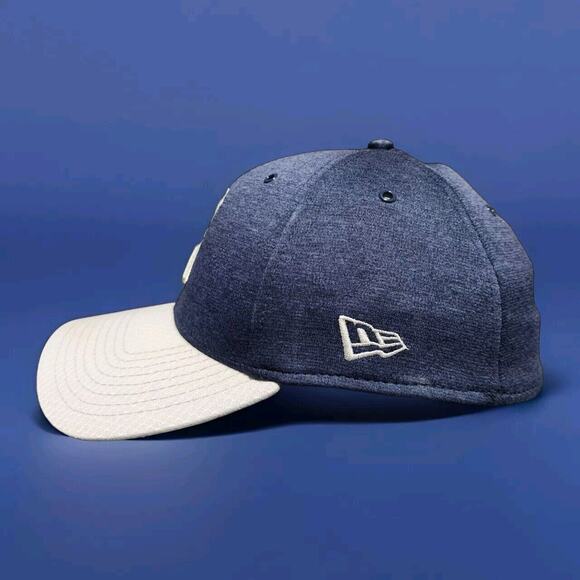 NFL Dallas Cowboys Big D Blue Gray New ERA 3930 Fitted Hat Size Medium / Large - Picture 5 of 6